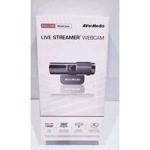 AVer Media Webcam Full HD Live Streamer 1080p PW313 - New Sealed